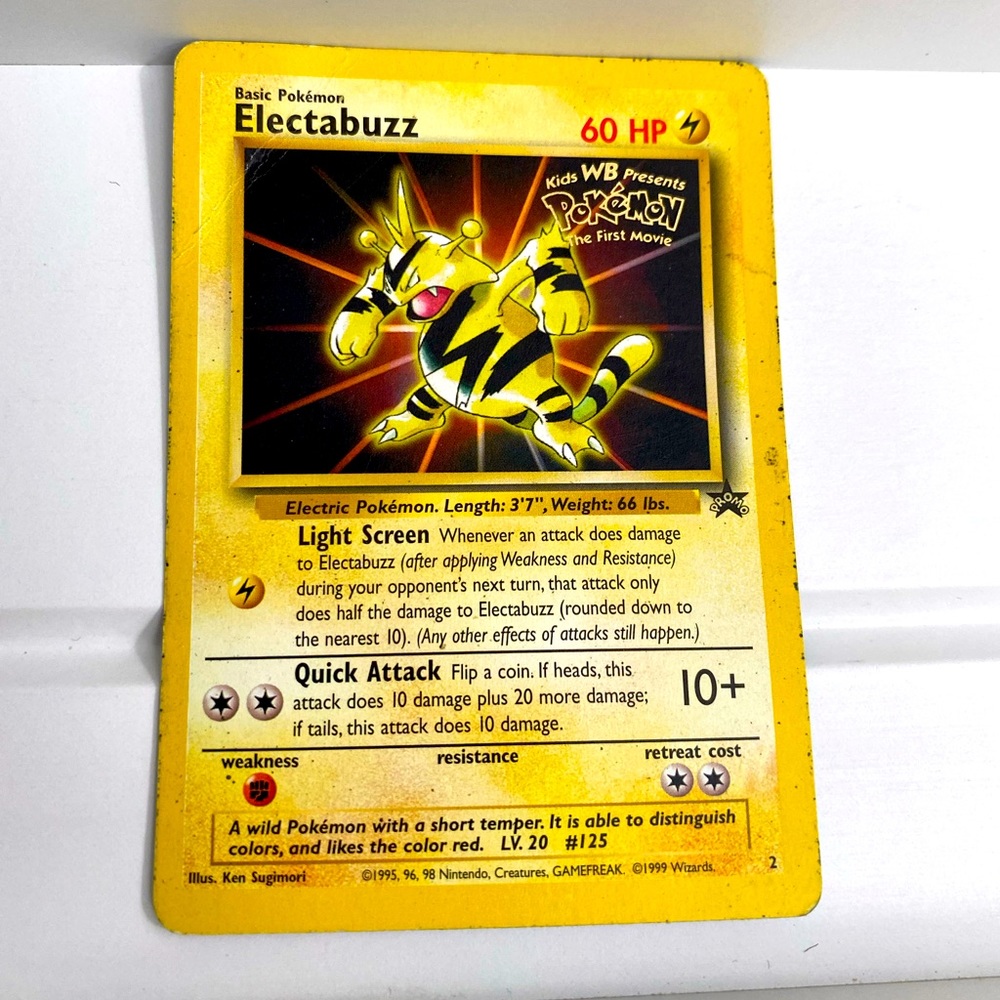 Electabuzz Pokémon Card
